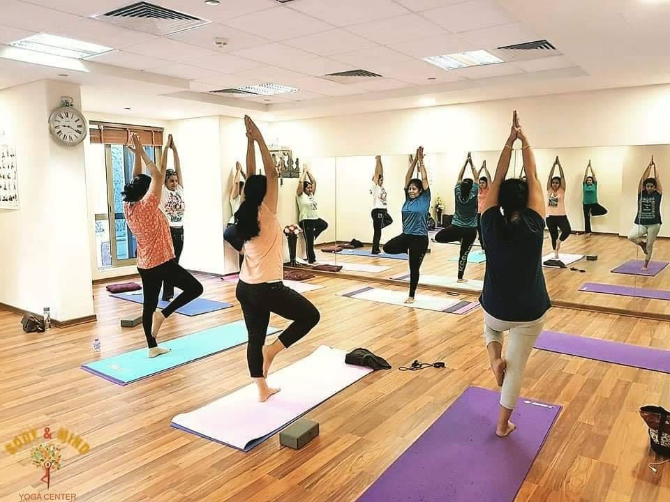 Yoga poses for woman