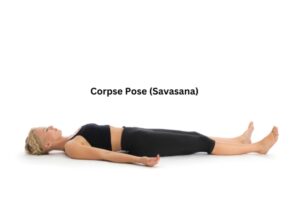 Corpse pose (savasana)