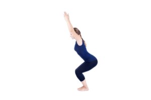 Chair pose (utkatasana)