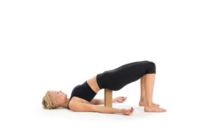 Bridge pose (setu bandha sarvangasana)