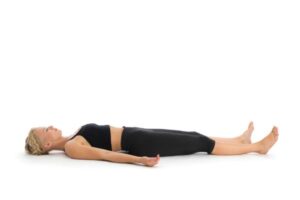 Corpse pose (savasana)