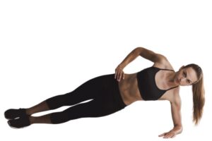 Side plank pose (vasisthasana)