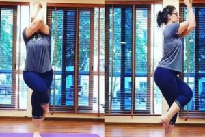 Garudasana - eagle pose