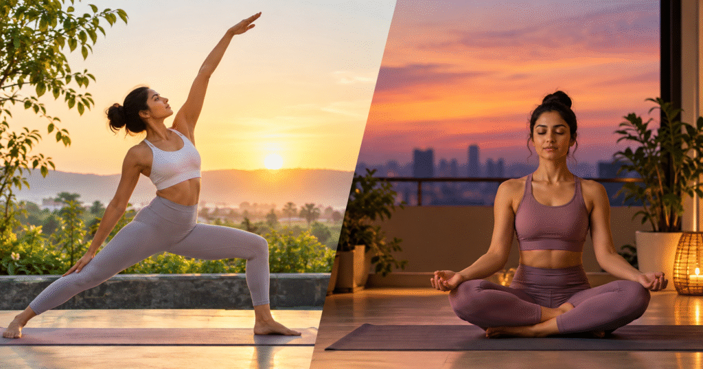 Morning yoga vs evening yoga which is better for your body and mind